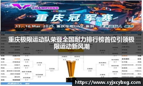重庆极限运动队荣登全国耐力排行榜首位引领极限运动新风潮